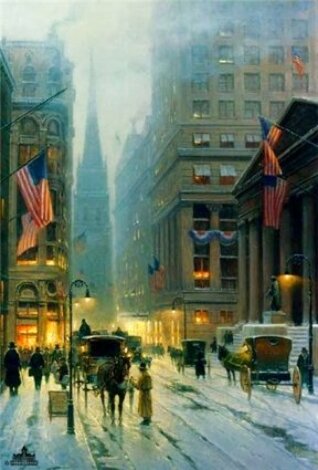 Wall Street - New York 1989 - NYC Limited Edition Print - G. Harvey