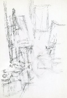 Derriere Le Miroir 1957 Limited Edition Print - Alberto Giacometti Derriere Le Miroir 1957 Limited Edition Print - Alberto Giacometti