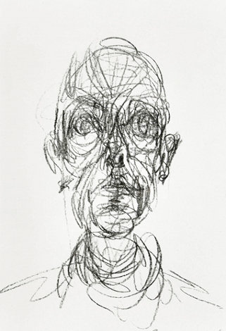 Head of a Man 1961 Limited Edition Print - Alberto Giacometti