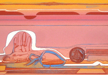 Rose of the Desert 1977 Limited Edition Print - Francoise Gilot Rose of the Desert 1977 Limited Edition Print - Francoise Gilot
