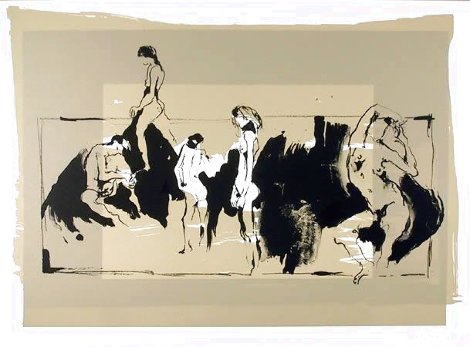 Groupo De Figuras Desnudas 1979 Limited Edition Print - Gino Hollander