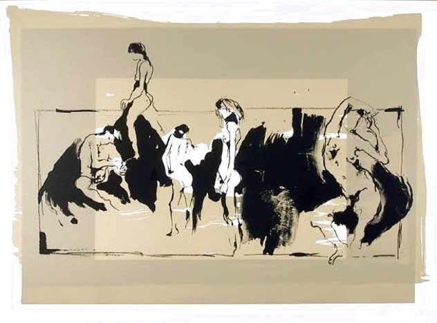 Groupo De Figuras Desnudas 1979 Limited Edition Print by Gino Hollander