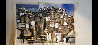 Untitled Cityscape 1994 48x71 - Huge Mural Size Original Painting by Gino Hollander - 3