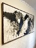Untitled Figurative Abstract 1971 34x68 - Huge Mural Size Original Painting by Gino Hollander - 3