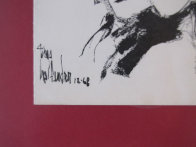 Untitled (Portrait) 1968 9x5 Original Painting by Gino Hollander - 2 Untitled (Portrait) 1968 9x5 Original Painting by Gino Hollander - 2