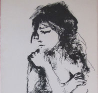 Untitled (Portrait) 1968 9x5 Original Painting by Gino Hollander - 3 Untitled (Portrait) 1968 9x5 Original Painting by Gino Hollander - 3