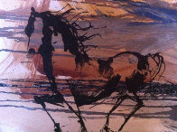 Portrait of a Horse 16x20 Original Painting by Gino Hollander - 0 Portrait of a Horse 16x20 Original Painting by Gino Hollander - 0