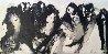 Untitled Group of Ladies 1970 35x66 Original Painting by Gino Hollander - 0