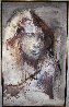 Women's Portrait 1969 39x23 Original Painting by Gino Hollander - 1 Women's Portrait 1969 39x23 Original Painting by Gino Hollander - 1