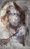 Women's Portrait 1969 39x23 Original Painting by Gino Hollander - 0 Women's Portrait 1969 39x23 Original Painting by Gino Hollander - 0