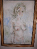 Untitled Nude 1961 40x28 Original Painting by Gino Hollander - 1