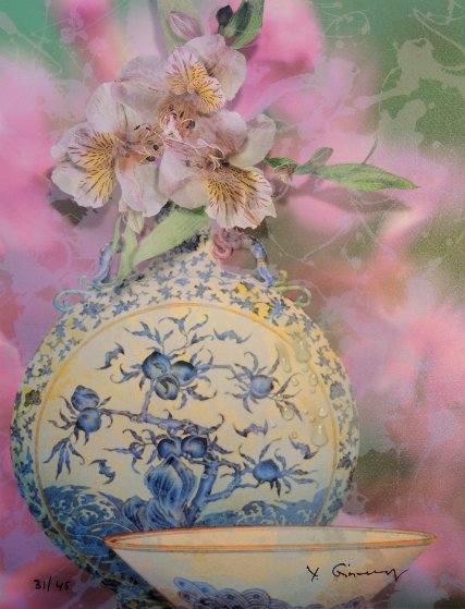 Ming Vase 2000 Limited Edition Print by Yankel Ginzburg Ming Vase 2000 Limited Edition Print by Yankel Ginzburg