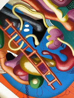 Untitled Lithograph Limited Edition Print - Yankel Ginzburg Untitled Lithograph Limited Edition Print - Yankel Ginzburg