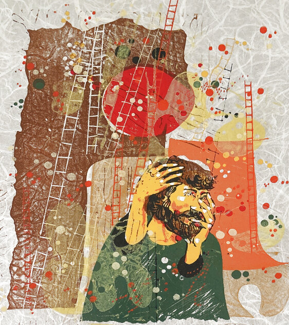 Judeas Great Prophets: Hosea Limited Edition Print by Yankel Ginzburg