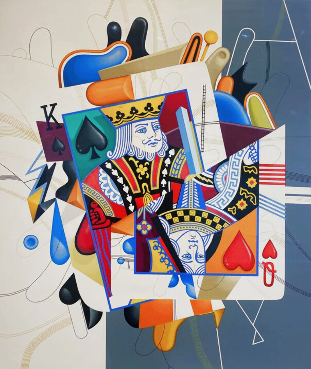 Royalty 1983 Limited Edition Serigraph by Yankel Ginzburg - For Sale on ...