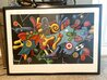 Untitled Abstract on Black 1984 - Huge Limited Edition Print by Yankel Ginzburg - 3