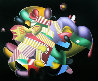 Candy Store 38x46 Original Painting by Yankel Ginzburg - 0 Candy Store 38x46 Original Painting by Yankel Ginzburg - 0