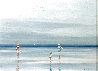 Beach Scene 21x25 Original Painting by Andre Gisson - 0