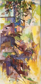 Siena 48x24 Original Painting - Kamal Givian Siena 48x24 Original Painting - Kamal Givian