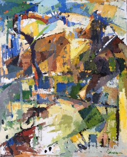 Aftermath 34x28 Original Painting - Kamal Givian Aftermath 34x28 Original Painting - Kamal Givian
