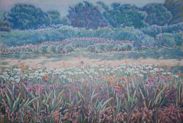 Sunlit Path 1989 35x53 Super Huge Limited Edition Print - Carson Gladson Sunlit Path 1989 35x53 Super Huge Limited Edition Print - Carson Gladson