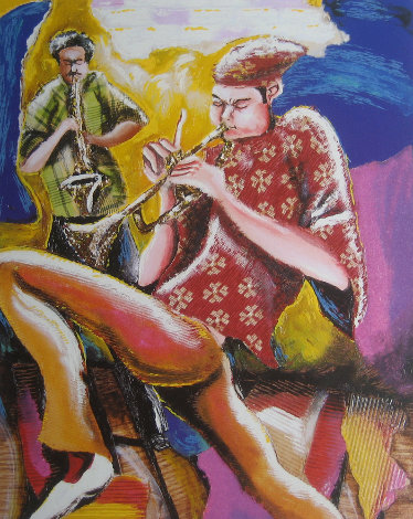 Harmonizer - Music Series II 2002 Limited Edition Print - Marcus Glenn