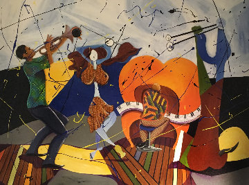 Dancing With Picasso 35x48 Huge Works on Paper (not prints) - Marcus Glenn Dancing With Picasso 35x48 Huge Works on Paper (not prints) - Marcus Glenn