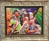 Flipped Flopped Jazz Still on Top 2011 - Framed Embellished Giclee on Canvas Limited Edition Print by Marcus Glenn - 1