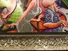 Flipped Flopped Jazz Still on Top 2011 - Framed Embellished Giclee on Canvas Limited Edition Print by Marcus Glenn - 3