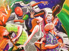 Flipped Flopped Jazz Still on Top 2011 - Framed Embellished Giclee on Canvas Limited Edition Print by Marcus Glenn - 0