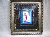 Sophistication with Purple Dress I (Small) 24x22 Original Painting by Marcus Glenn - 1