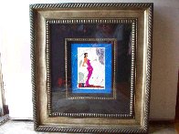 Sophistication with Purple Dress I (Small) 24x22 Original Painting by Marcus Glenn - 2