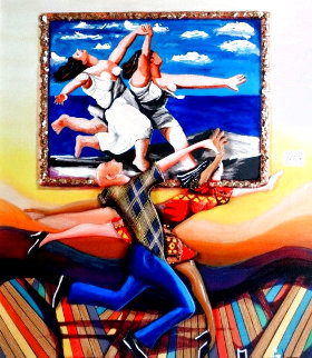 Life Imitating Art (Picasso) Embellished Limited Edition Print - Marcus Glenn Life Imitating Art (Picasso) Embellished Limited Edition Print - Marcus Glenn