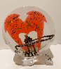 Tappin’ the Keys for the Love Acrylic Sculpture 2016 11 in Sculpture by Marcus Glenn - 1