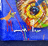 A Little Change Goes a Long Way (Blue) 2022 20x20 Original Painting by Marcus Glenn - 3