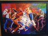 Big Jam Theory 2005 - Framed Embellished Giclee on Canvas Limited Edition Print by Marcus Glenn - 2 Big Jam Theory 2005 - Framed Embellished Giclee on Canvas Limited Edition Print by Marcus Glenn - 2