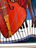 Instruments Dancing to a Pure Beat 2025 - Framed Embellished Giclee on Canvas Limited Edition Print by Marcus Glenn - 4