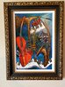 Instruments Dancing to a Pure Beat 2025 - Framed Embellished Giclee on Canvas Limited Edition Print by Marcus Glenn - 3