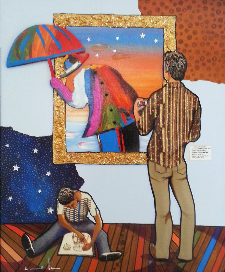 Art Inspired By Life 2010 Embellished Limited Edition Print by Marcus Glenn Art Inspired By Life 2010 Embellished Limited Edition Print by Marcus Glenn