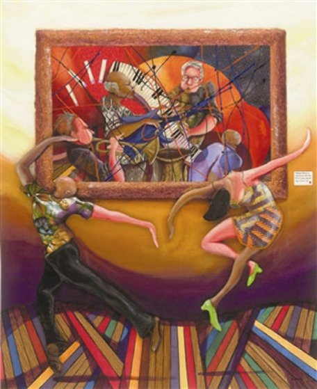 Dance at the Gallery 2006 AP Embellished Limited Edition Print by Marcus Glenn Dance at the Gallery 2006 AP Embellished Limited Edition Print by Marcus Glenn
