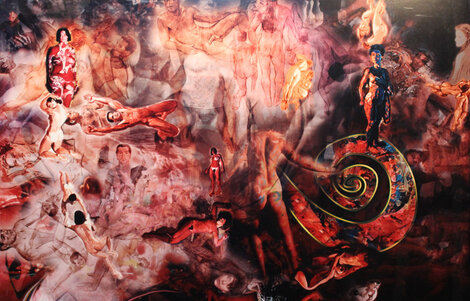 Trust Time (Last Section) 40x60 Huge - Unique Limited Edition Print - David Glynn
