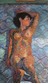 Deepest Remains 2011 56x30 Original Painting - David Glynn Deepest Remains 2011 56x30 Original Painting - David Glynn