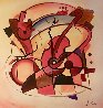 Cello Duet AP 2004 Limited Edition Print by Alfred Gockel - 1