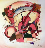 Cello Duet AP 2004 Limited Edition Print by Alfred Gockel - 0
