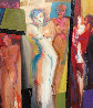 Forever At Her Side 2010 39x27 Original Painting by Alfred Gockel - 0
