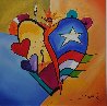 Carry the Torch 2016 31x31 Original Painting by Alfred Gockel - 1 Carry the Torch 2016 31x31 Original Painting by Alfred Gockel - 1