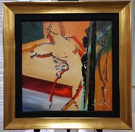 Body Moves 2016 31x31 Original Painting by Alfred Gockel - 1 Body Moves 2016 31x31 Original Painting by Alfred Gockel - 1