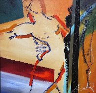 Body Moves 2016 31x31 Original Painting by Alfred Gockel - 0 Body Moves 2016 31x31 Original Painting by Alfred Gockel - 0