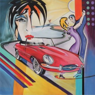 Nostalgic Dream Jaguar F-Type 2018 Limited Edition Print - Alfred Gockel Nostalgic Dream Jaguar F-Type 2018 Limited Edition Print - Alfred Gockel