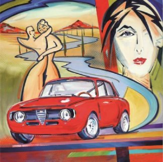 Red Dream 2018 Limited Edition Print - Alfred Gockel Red Dream 2018 Limited Edition Print - Alfred Gockel